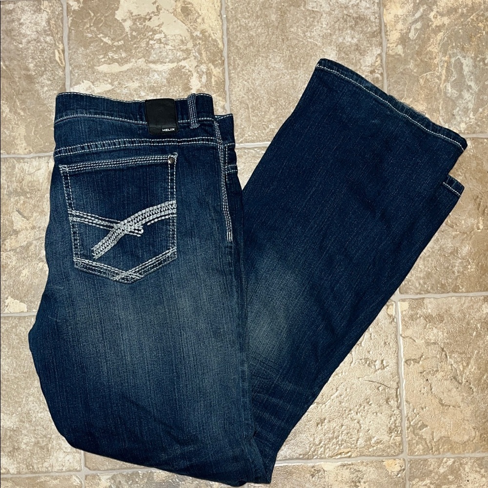 Helix Loose Straight Denim Jeans